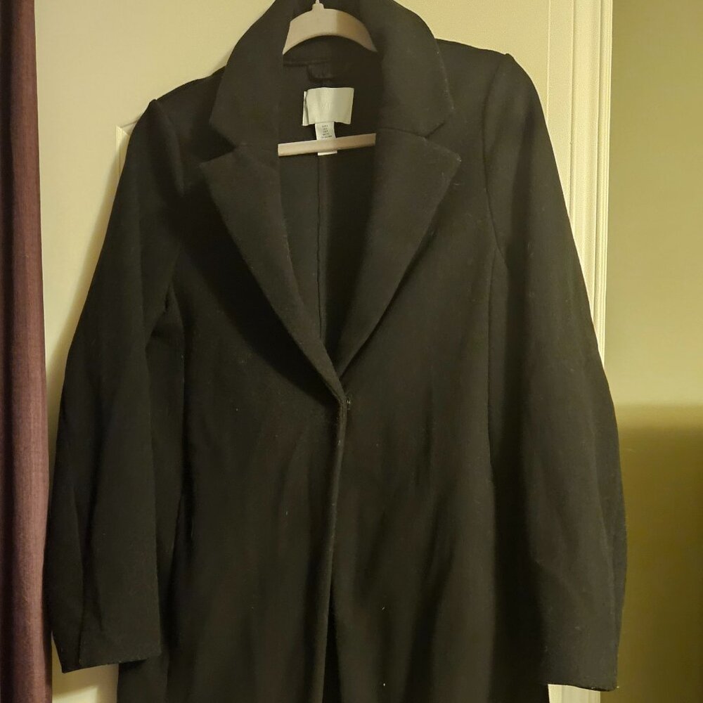 Button up medium weight coat